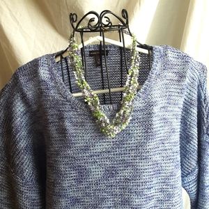 Handmade crocheted necklace